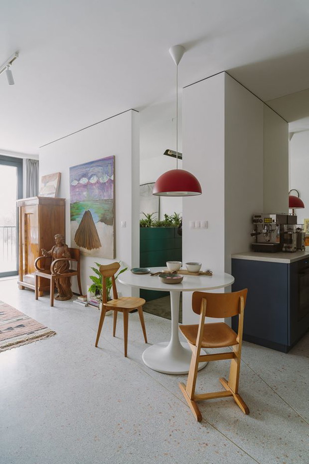 Mieszkanie w Krakowie, projekt: Wojtek Nowak, NOWW Studio