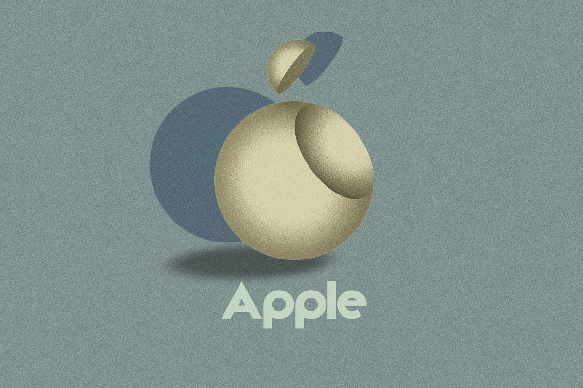 Słynne loga w stylu Bauhausu, Apple, 99designs