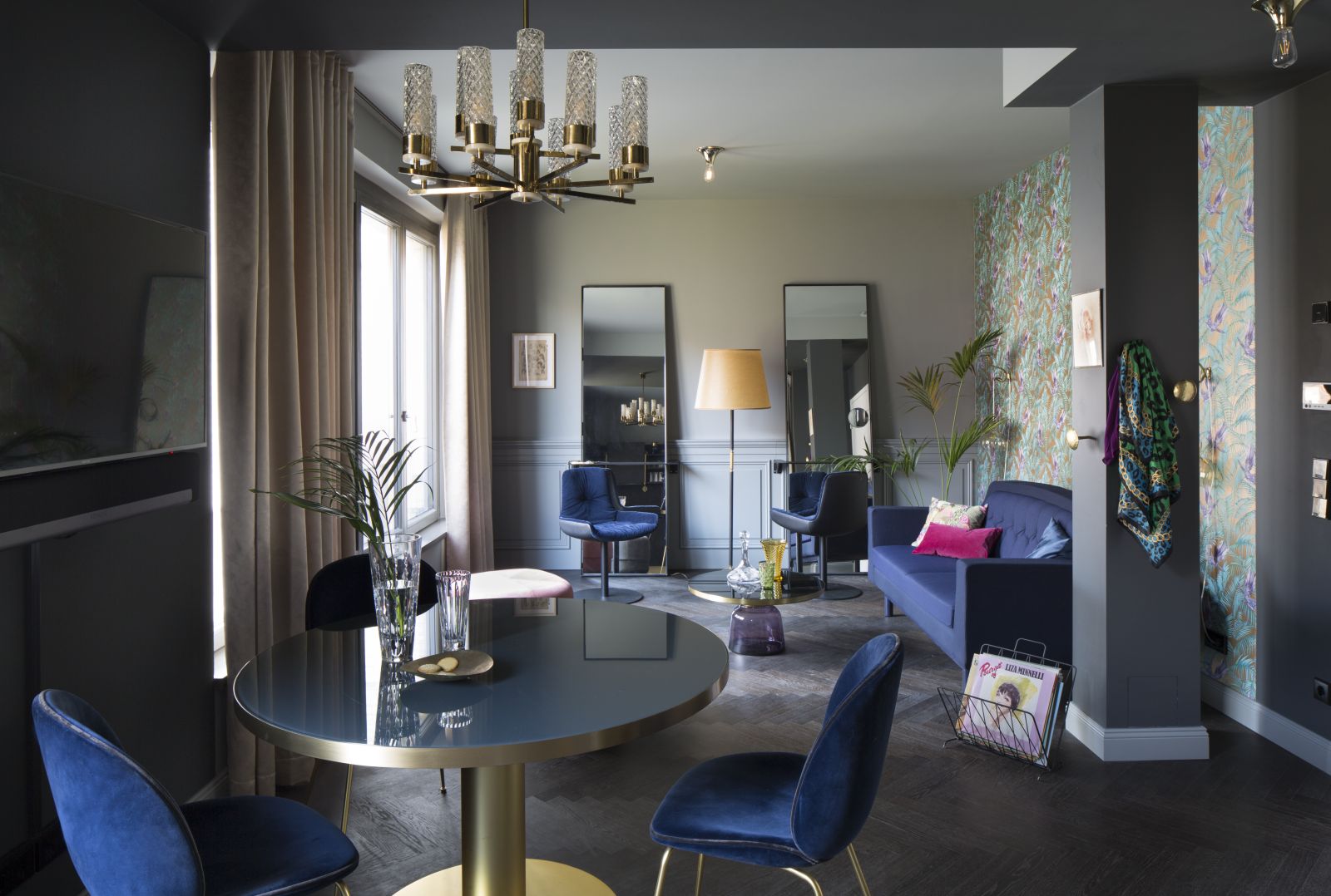 Apartament w Berlinie, projekt: Michał Gulajski