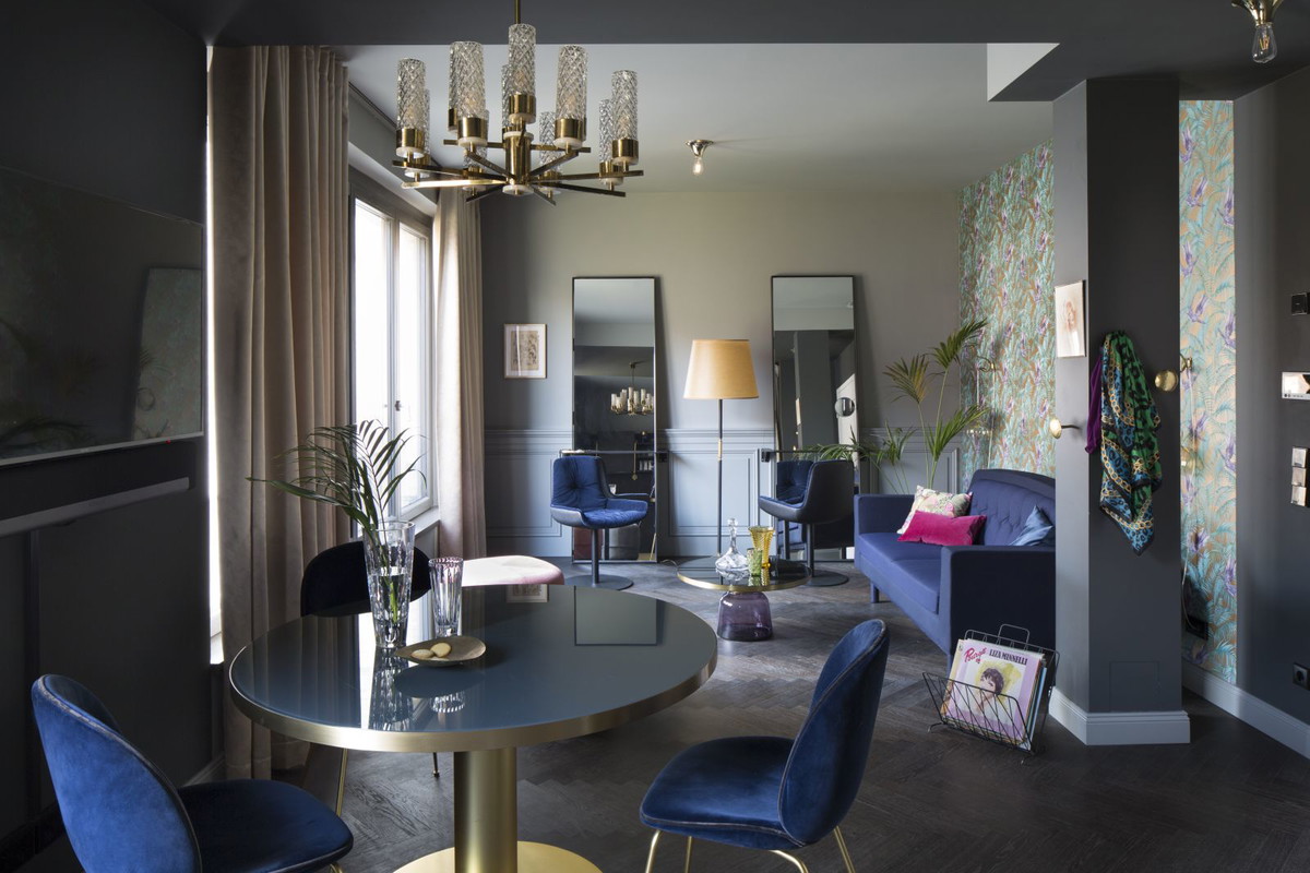 Apartament w Berlinie, projekt: Michał Gulajski