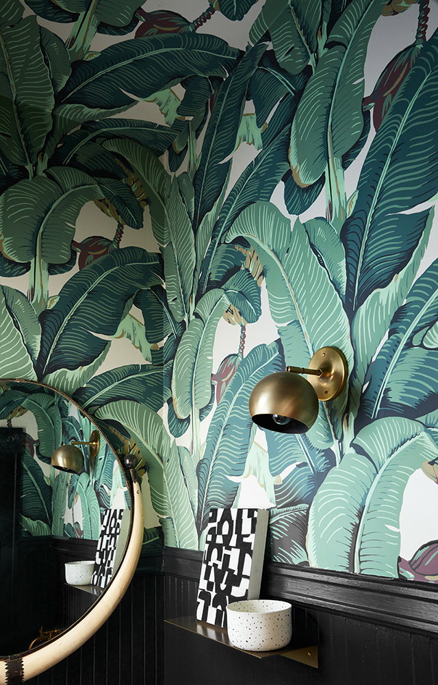 Tapeta  Martinique Banana Leaf, CW Stockwell