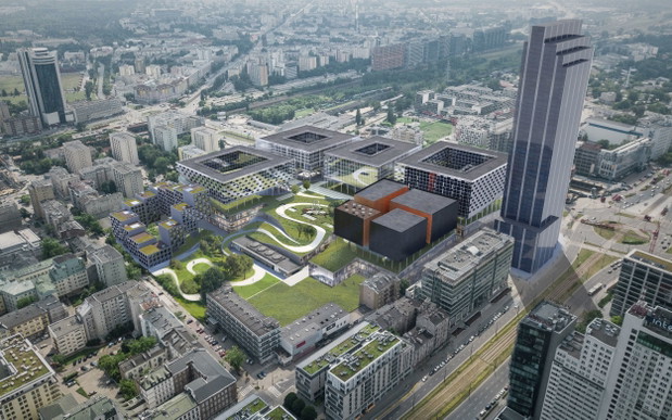 Towarowa 22, projekt: Bjarke Ingels Group