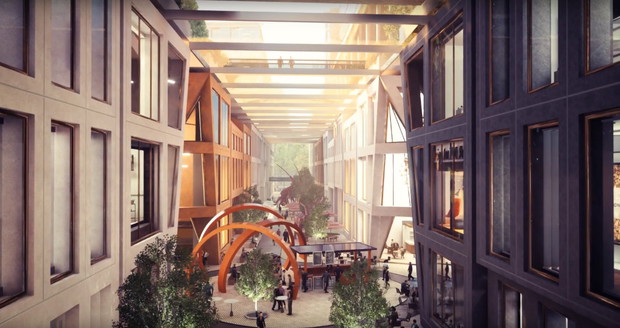 Towarowa 22, projekt: Bjarke Ingels Group