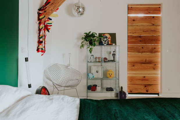 Loft na poddaszu poznańskiej kamienicy, projekt Piekary, projekt: Kuba Janiec, Agnieszka Szalbierz, Szalbierz Design