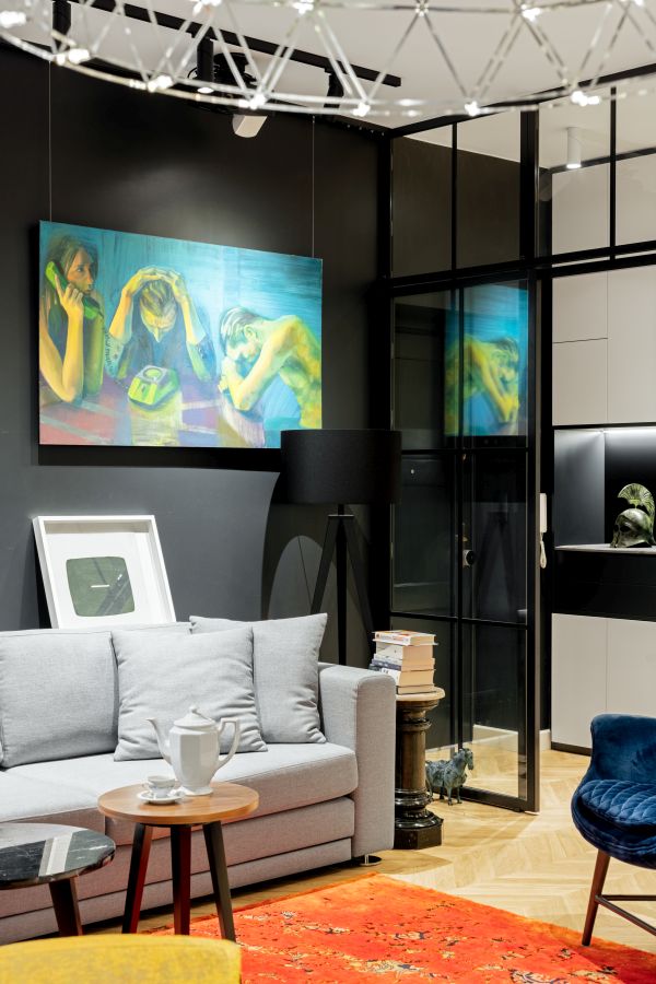 Mieszkanie z galerią sztuki, fot. Ayuko Studio