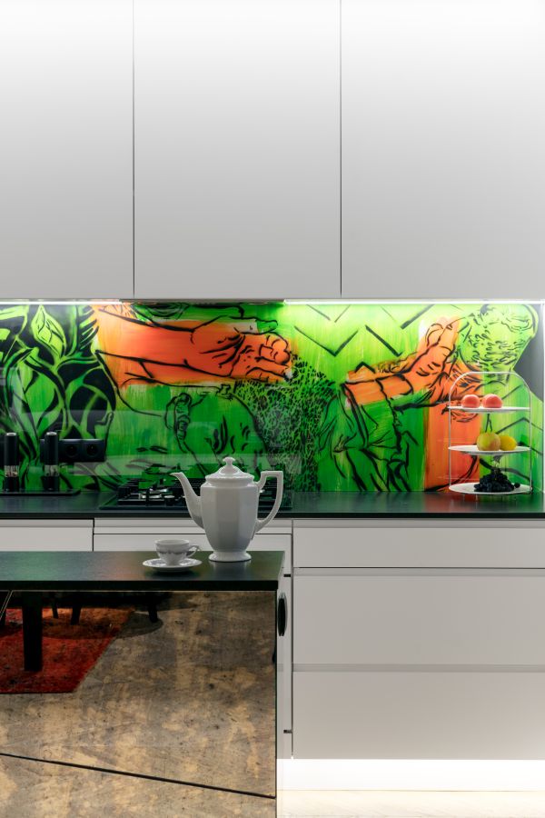 Mieszkanie z galerią sztuki, fot. Ayuko Studio