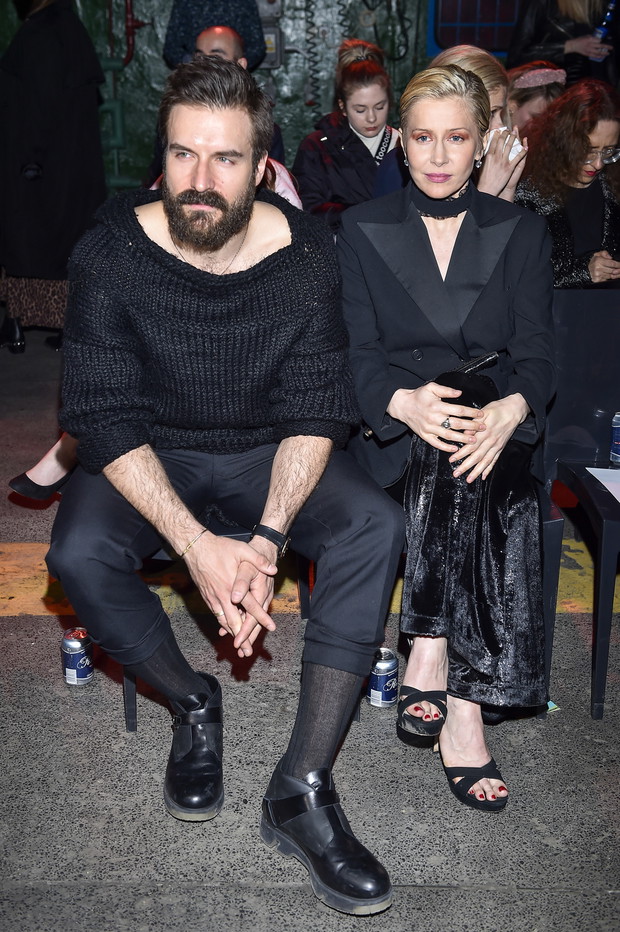 Piotr Stramowski i Katarzyna Warnke na pokazie MMC jesień-zima 2019/2020