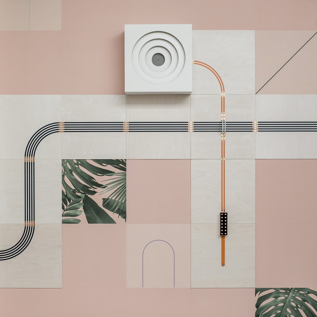 Conduct- Interaktywna tapeta od UM Project i Flavor Paper