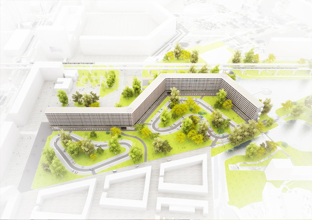 deFlatKleiburg, NL Architects, XVW architectuur, Amsterdam