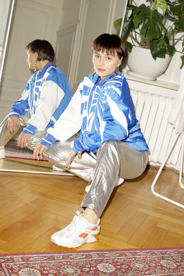 Rosalie w kampanii Reebok