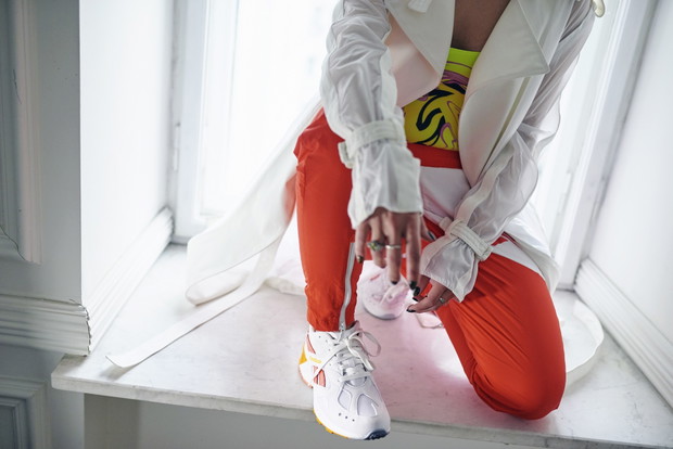 Rosalie w kampanii Reebok