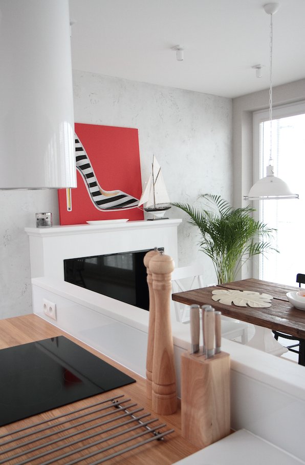 Wnętrze tygodnia: biały apartament w Sopocie