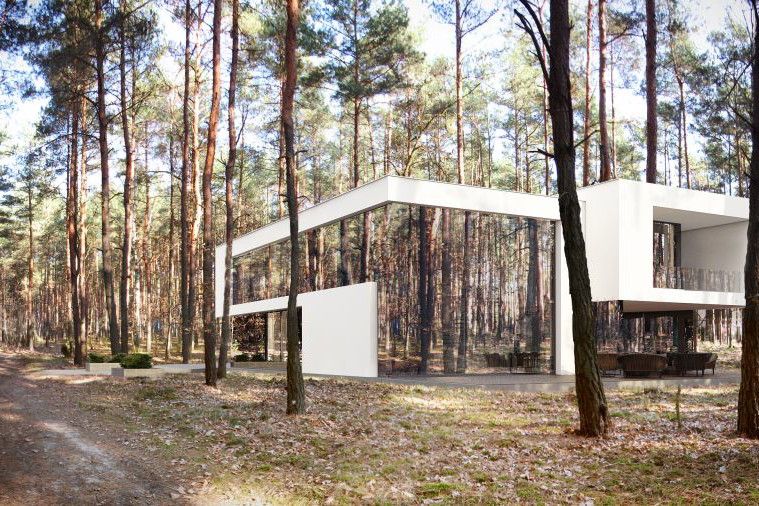 Mirror House, lustrzany dom, REFORM Architekt