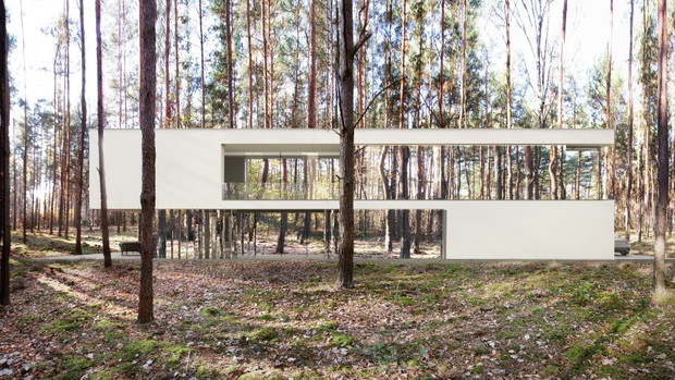 Mirror House, lustrzany dom, REFORM Architekt