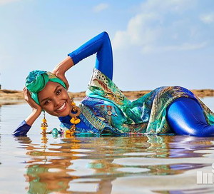 Halima Aden w sesji dla 'Sports Illustrated