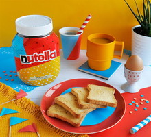 Nutella w opakowaniu zaprojektowanym przez algorytm, fot. Ferrero