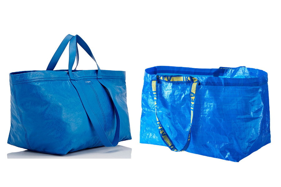 Torba Arena od Balenciaga i FRAKTA od IKEA