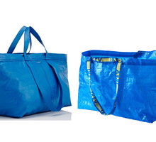 Torba Arena od Balenciaga i FRAKTA od IKEA