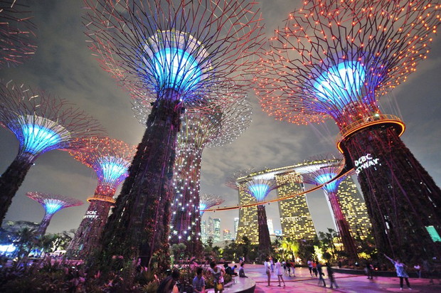 Gardens by the Bay, Singapur, fot. EAST NEWS