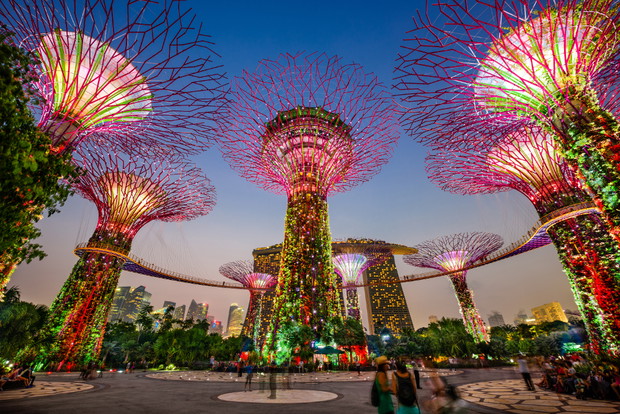 Ogrody nad Zatoką, Gardens by the Bay, Singapur, fot. Shutterstock