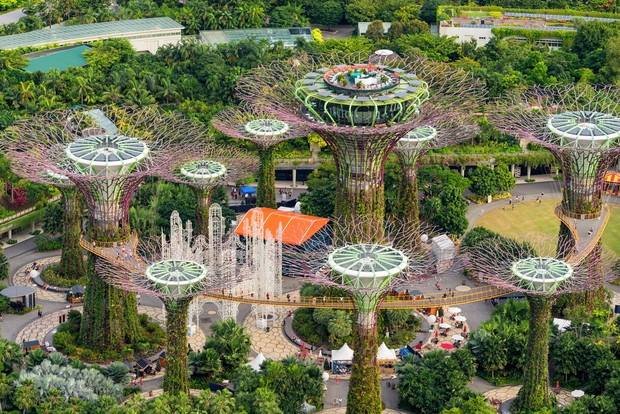 Ogrody nad Zatoką, Gardens by the Bay, Singapur, fot. Shutterstock