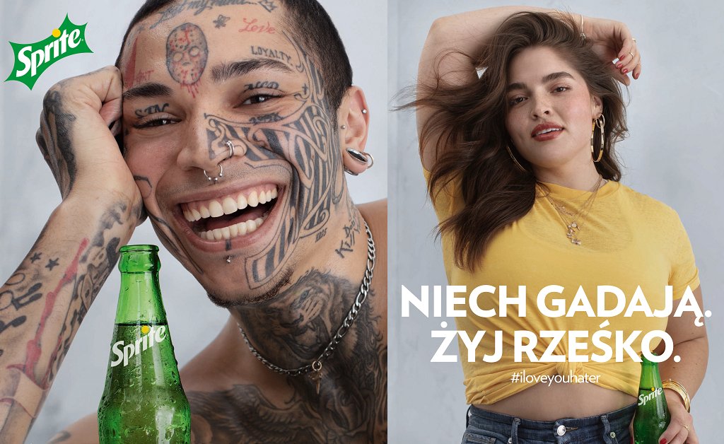 Nowa kampania marki Sprite pokazuje, jak walczyć z hejtem