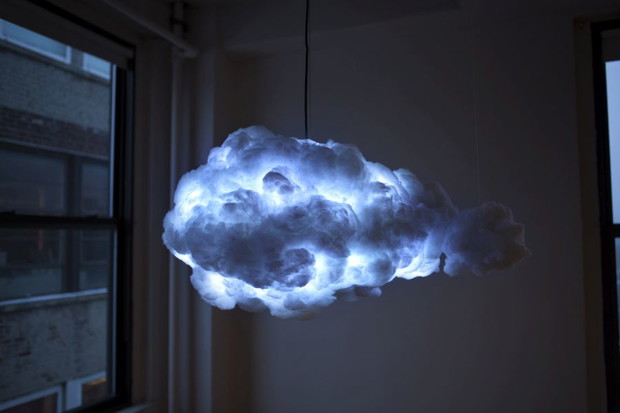 Lampy w kształcie chmur, Richard Clarkson Studio, fot. mat. prasowe