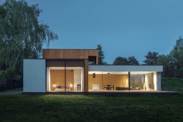 Dom JRv2 w Poznaniu, projekt: Adam Wysocki , de.materia, fot. Tom Kurek