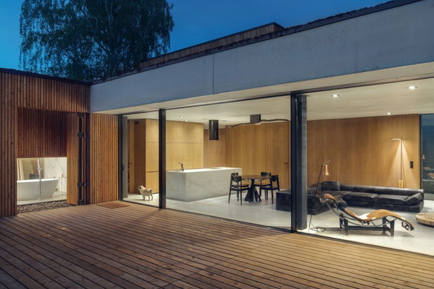 Dom JRv2 w Poznaniu, projekt: Adam Wysocki , de.materia, fot. Tom Kurek