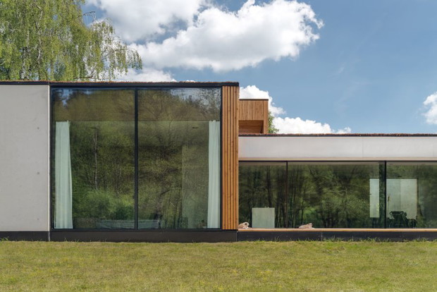 Dom JRv2 w Poznaniu, projekt: Adam Wysocki , de.materia, fot. Tom Kurek