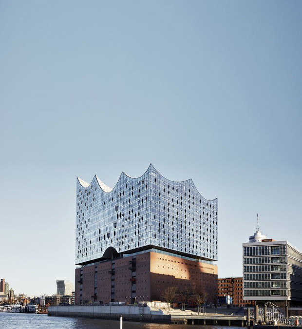 Filharmonia w Hamburgu, projekt: Herzog & de Meuron, fot. Maxim Schulz