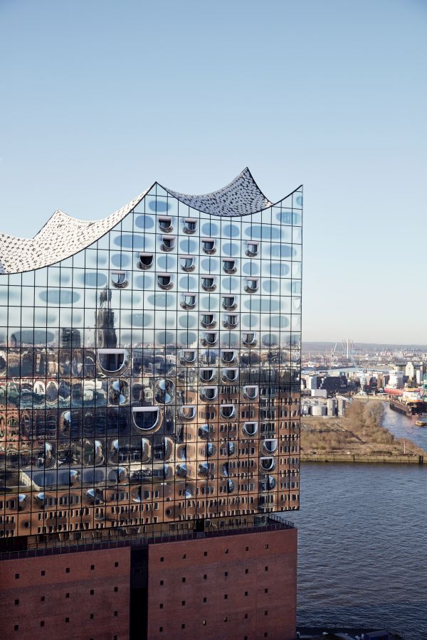 Filharmonia w Hamburgu, projekt: Herzog & de Meuron, fot. Maxim Schulz