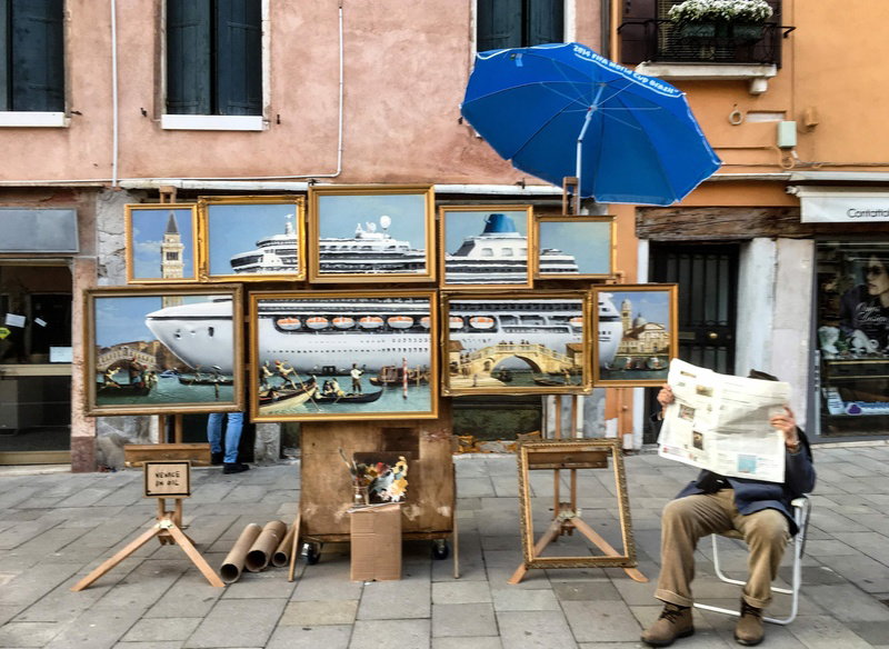 Banksy w Wenecji