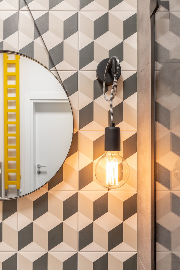 Loft z klimatem hygge na Bemowie, projekt: Decoroom