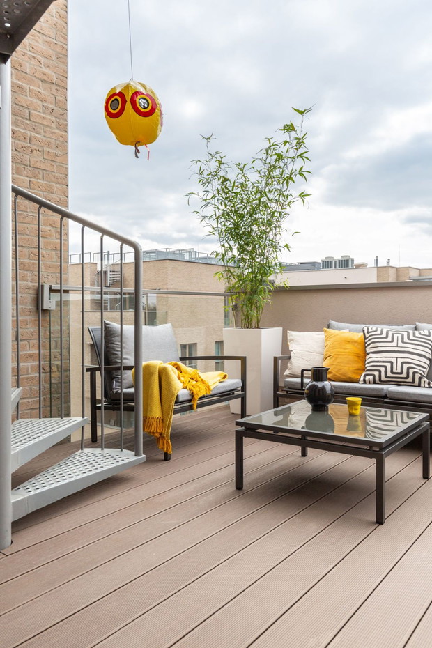 Loft z klimatem hygge na Bemowie, projekt: Decoroom
