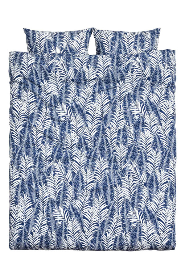 Pościel w liście, H&M HOME, 89,90 zł