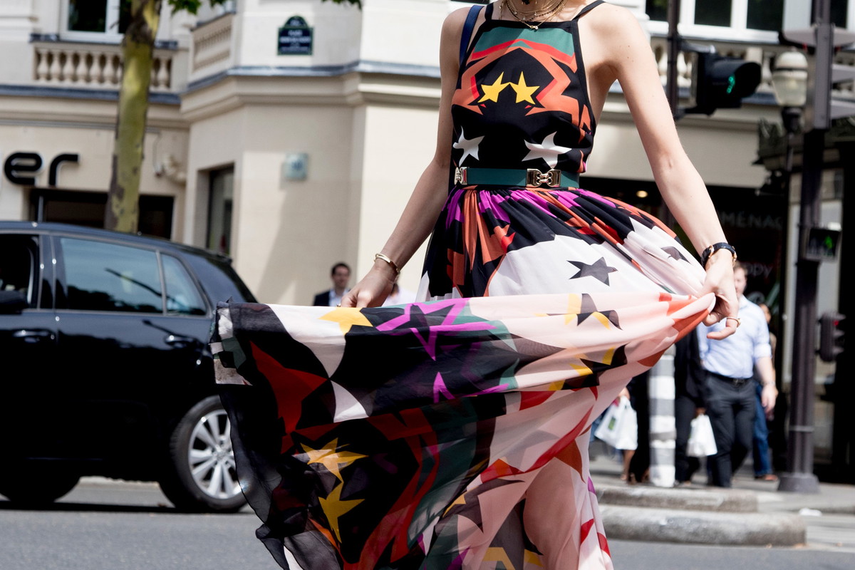 Street fashion: Paris Fashion Week haute couture jesień-zima 2017/2018