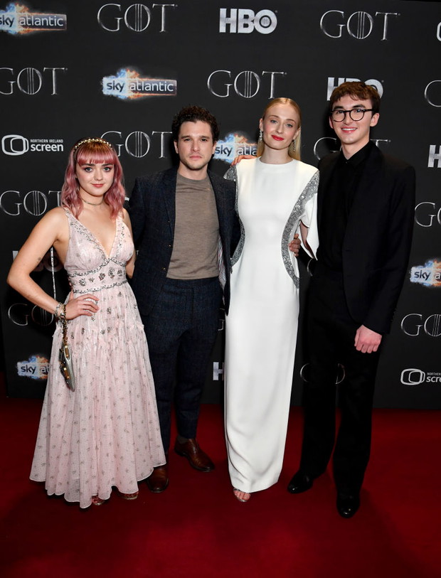 Kit Harington z ekipą Gry o Tron
