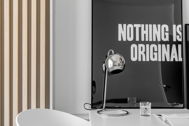 Mieszkanie w bieli, projekt: DESIGN MY DEER, fot. AYUKO STUDIO