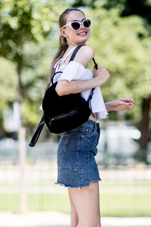 Street fashion:modelki na Paris Fashion Week haute couture AW17