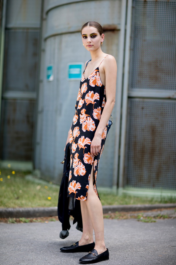 Street fashion:modelki na Paris Fashion Week haute couture AW17