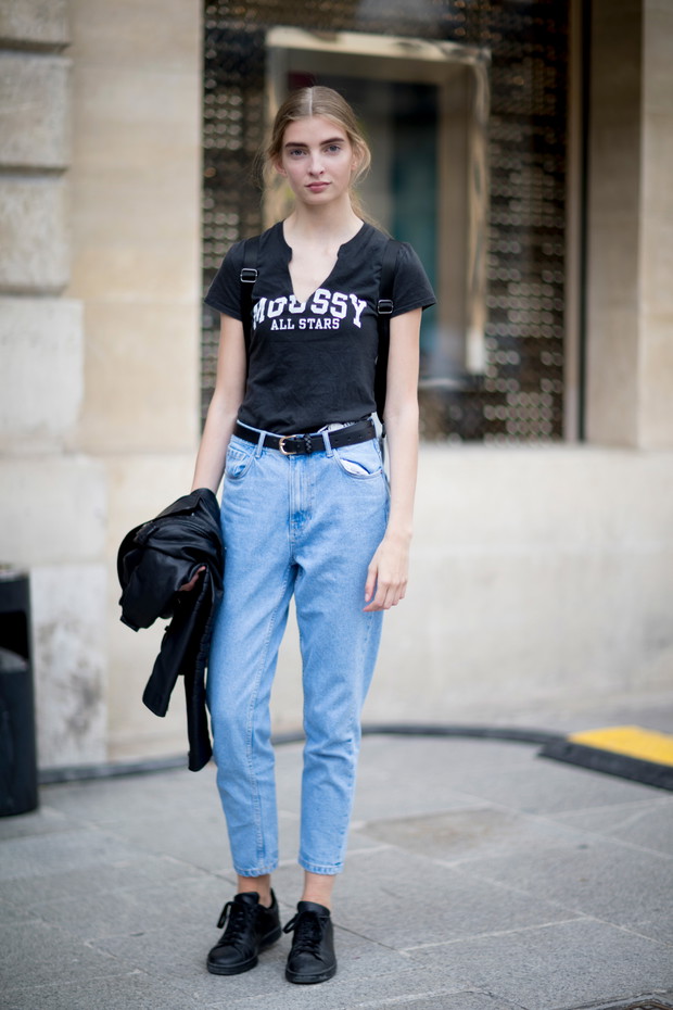 Street fashion: modelki off duty na Paris Fashion Week haute couture AW17