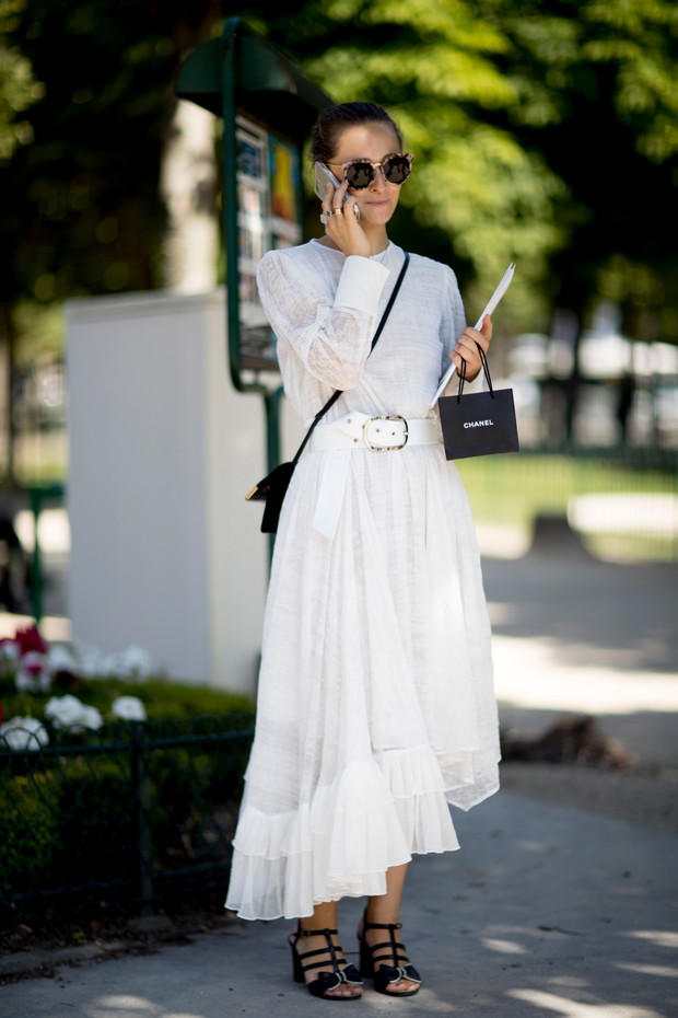 Street fashion: Paris Fashion Week haute couture jesień-zima 2017/2018