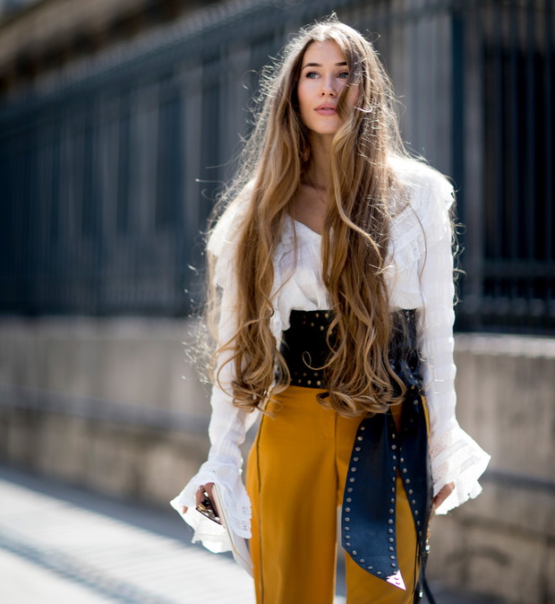 Street fashion: Paris Fashion Week haute couture jesień-zima 2017/2018