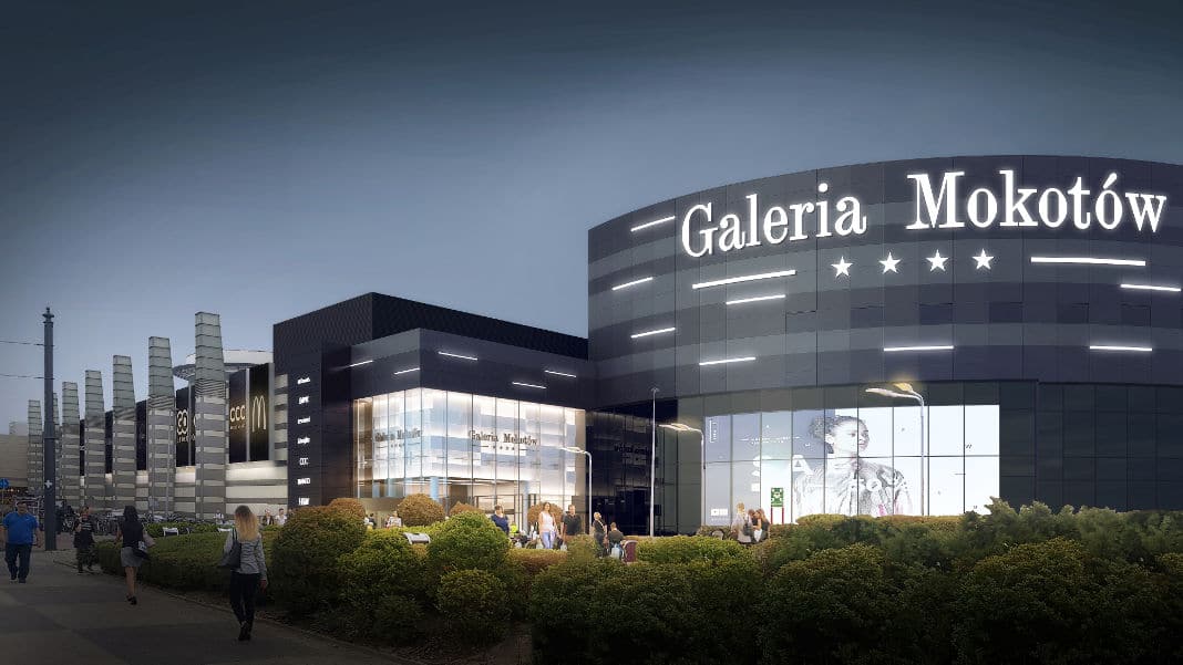 Galeria Mokotów z nową elewacją