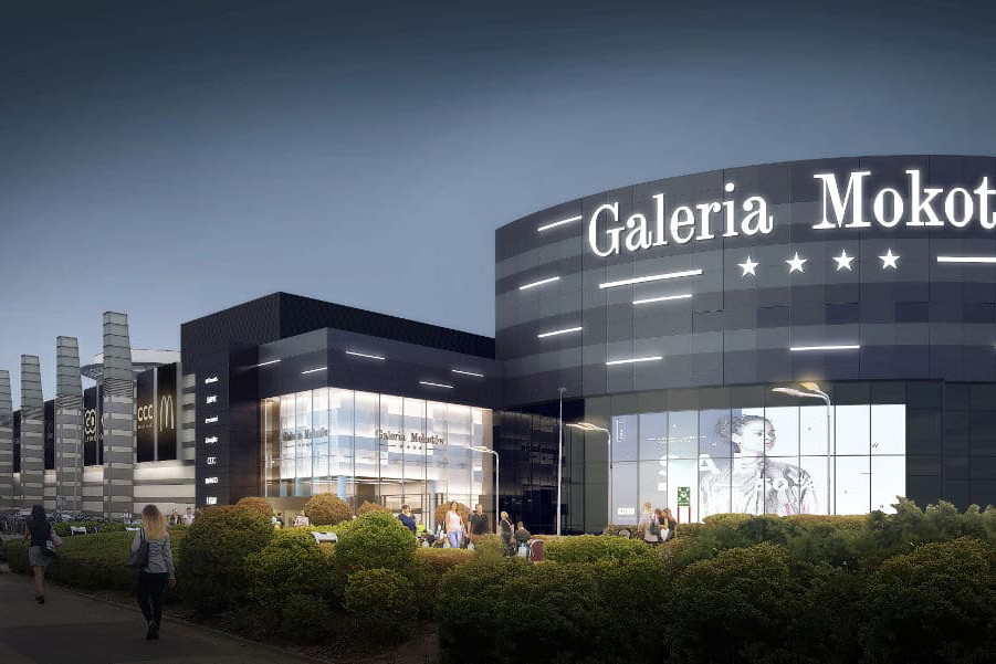 Galeria Mokotów z nową elewacją