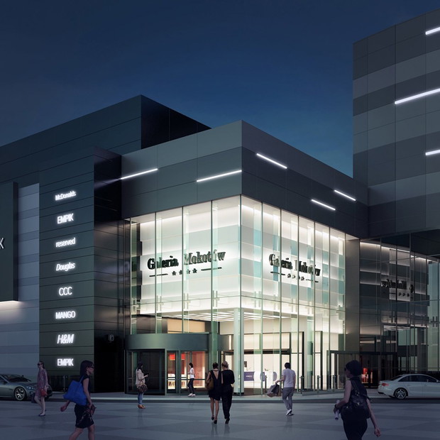 Galeria Mokotów z nową elewacją