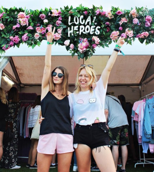 Stoisko Local Heroes na Open'erze