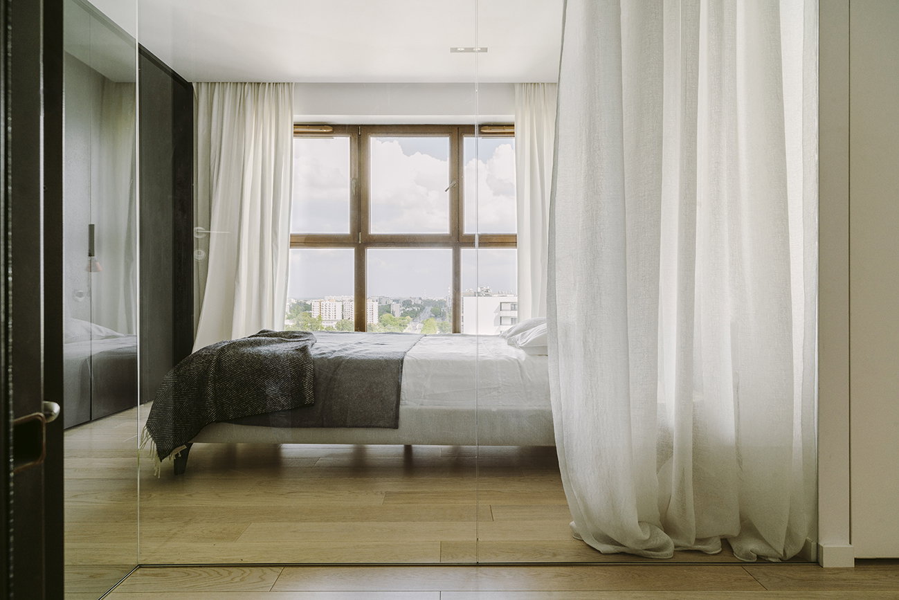 Nowoczesny apartament przy Woronicza, projekt: Anna Maj interiors