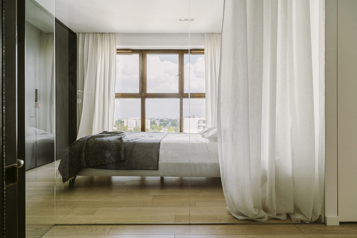 Nowoczesny apartament przy Woronicza, projekt: Anna Maj interiors
